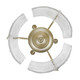 Calla Three Light Pendant (3160-3P WG-HWG)