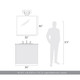 Calla Two Light Vanity (3160-BA2 WG-HWG)
