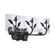 Calla Three Light Bath Vanity (3160-BA3 NB-HWG)