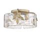 Calla Three Light Flush Mount (3160-FM WG-HWG)