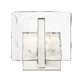 Golden - 3164-1W PW-HWG - One Light Wall Sconce - Aenon - Pewter