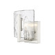 Aenon One Light Wall Sconce (3164-1W PW-HWG)