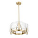 Aenon Three Light Chandelier (3164-3 BCB-HWG)
