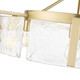 Aenon Six Light Semi-Flush Mount (3164-6SF BCB-HWG)