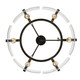 Aenon Six Light Semi-Flush Mount (3164-6SF BLK-HWG)