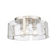 Aenon Three Light Flush Mount (3164-FM PW-HWG)