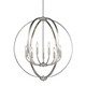 Golden - 3167-9 PW - Nine Light Chandelier - Colson - Pewter