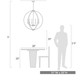 Colson Nine Light Chandelier (3167-9 PW)