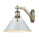 Orwell One Light Wall Sconce (3306-1W AB-DB)
