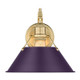 Orwell One Light Wall Sconce (3306-1W BCB-EP)