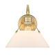Golden - 3306-1W BCB-OP - One Light Wall Sconce - Orwell - Brushed Champagne Brass