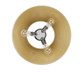 Orwell Three Light Flush Mount (3306-3FM CH-BCB)