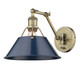 Orwell One Light Wall Sconce (3306-A1W AB-NVY)