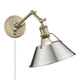 Orwell One Light Wall Sconce (3306-A1W AB-PW)
