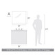 Orwell One Light Wall Sconce (3306-A1W CH-RBZ)
