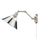 Orwell One Light Wall Sconce (3306-A1W PW-CH)