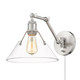 Orwell One Light Wall Sconce (3306-A1W PW-CLR)