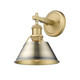 Golden - 3306-BA1 BCB-AB - One Light Bath Vanity - Orwell - Brushed Champagne Brass