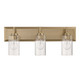 Brilia Three Light Vanity (5189-BA3 BCB-HWG)