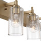 Brilia Three Light Vanity (5189-BA3 BCB-HWG)