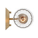 Brilia One Light Wall Sconce Vanity (5189-WSC BCB-FLT)