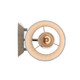 Brilia One Light Wall Sconce Vanity (5189-WSC PN-PLT)