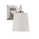 Brilia One Light Wall Sconce Vanity (5189-WSC PN-PLT)
