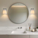 Brilia One Light Wall Sconce Vanity (5189-WSC PN-PLT)