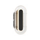 Golden - 5910-OWL13 BLK - LED Outdoor Wall Mount - Plexus - Matte Black