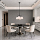 Dorinda Four Light Pendant (6954-4P BLK-OP)