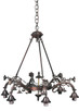 Meyda Tiffany - 26181 - Eight Light Chandelier - Victorian - Mahogany Bronze
