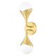 Mitzi - H416302-AGB - LED Bath and Vanity - Ariana - Aged Brass