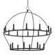 Hudson Valley - 9549-AI - 20 Light Chandelier - Howell - Aged Iron