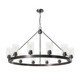 Hunter - 13061 - 12 Light Chandelier - Hartland - Noble Bronze
