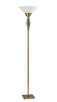 Adesso Home - 5168-21 - Two Light Torchiere - Murphy - Antique Brass