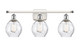 Innovations - 516-3W-WPC-G362 - Three Light Bath Vanity - Ballston - White Polished Chrome