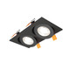 Dals - FGM4-CDW-DUO-BK - Flat Gimbal Recessed - Pivot - Black