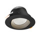Dals - GBR06-CDW-BK - Regressed Gimbal Downlight - Revolve - Black
