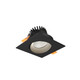 Dals - GBR35SQ-CDW-BK - Regressed Gimbal Downlight - Revolve - Black