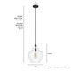Dunshire One Light Pendant (19646)