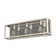 Hunter - 19674 - Three Light Vanity - Squire Manor - Brushed Nickel