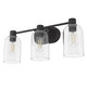 Hunter - 19712 - Three Light Bathroom Vanity - Lochemeade - Noble Bronze