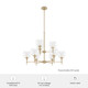 Xidane Nine Light Chandelier (19745)