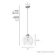 Xidane One Light Pendant (19754)