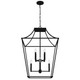 Hunter - 19771 - Eight Light Pendant - Laurel Ridge - Natural Black Iron