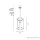 Astwood One Light Pendant (19950)