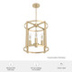 Astwood Four Light Chandelier (19959)