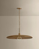 Mamie One Light Pendant (H1182701L-PBR)