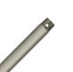 Hunter - 26023 - Downrod - Extension Downrod Brushed Nickel - Brushed Nickel
