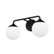 Hunter - 45220 - Two Light Bathroom Vanity - Hepburn - Matte Black